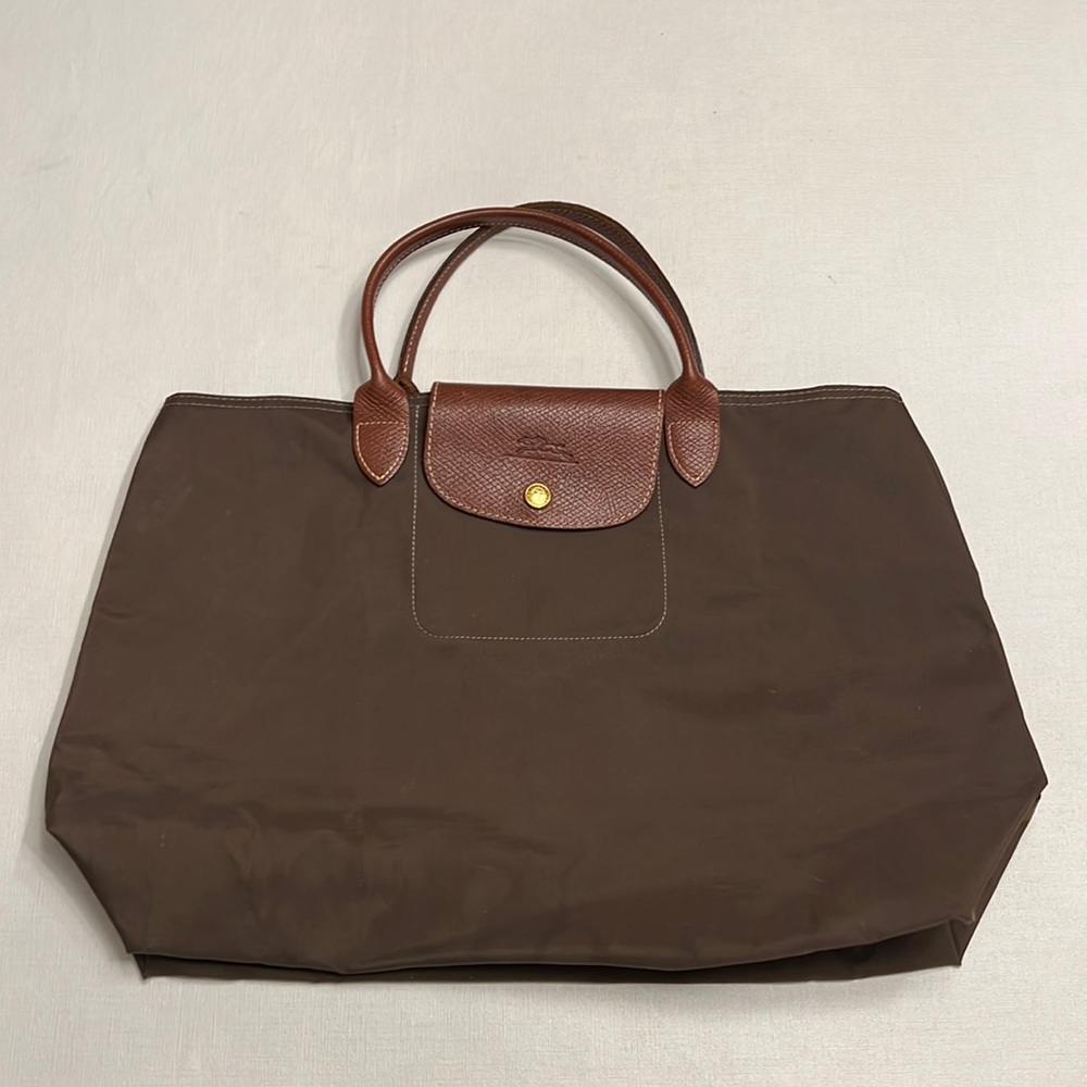 Longchamp Olive Green Shoulder Bag